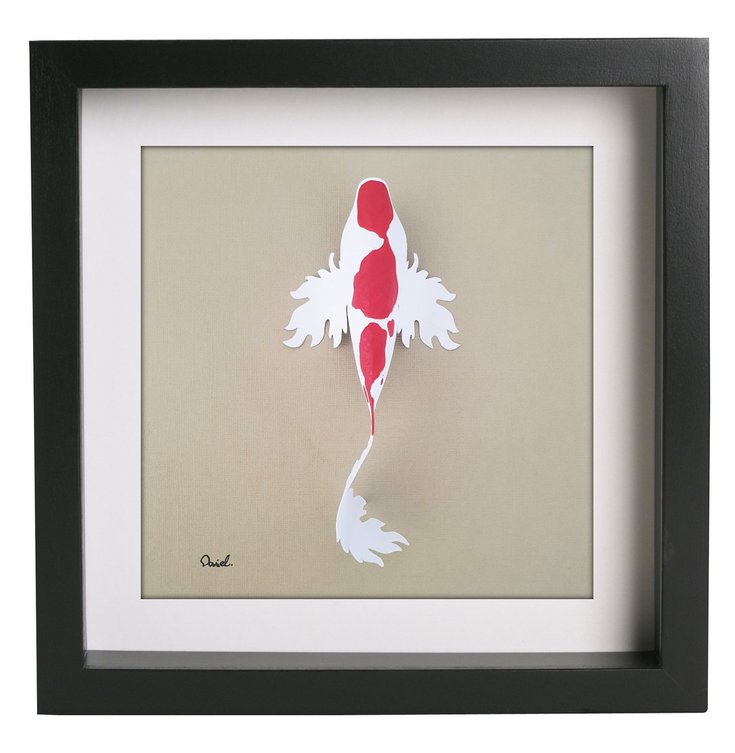 Fantasy Kohaku Koi by <a href="/Danielsblossom/">Paper and NFT Art by Daniel</a> #sculpture #art artfinder.com/product/fantas… <a href="/artfinder/">Artfinder</a>