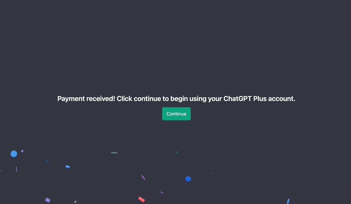 ChatGPT plus申し込めた！日本からでも申し込めるようになってるよ！