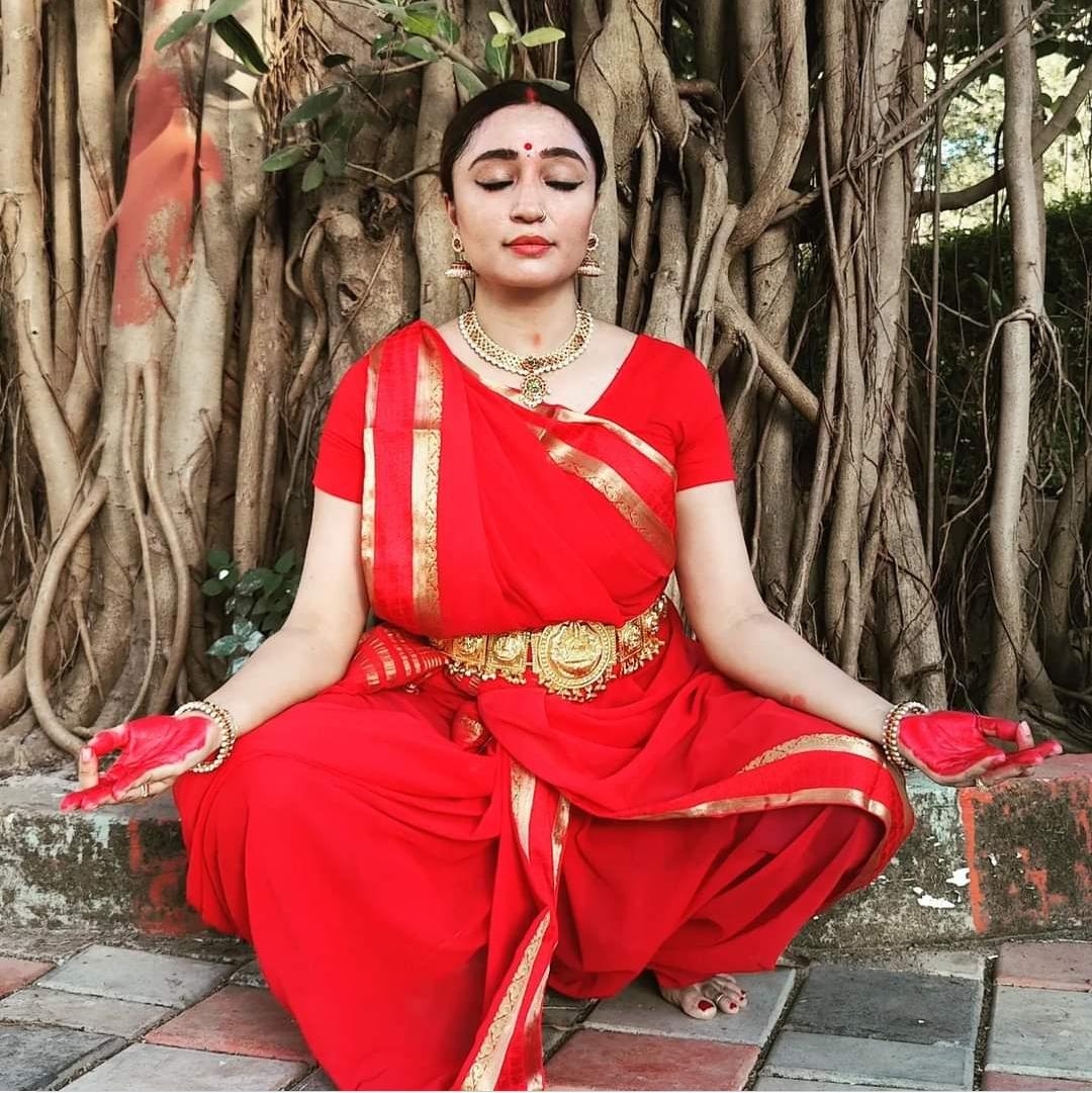 PallaviTheActor's tweet photo. Tapasya means accept inconvenience for higher purpose. https://t.co/EsRXG6ZvWV