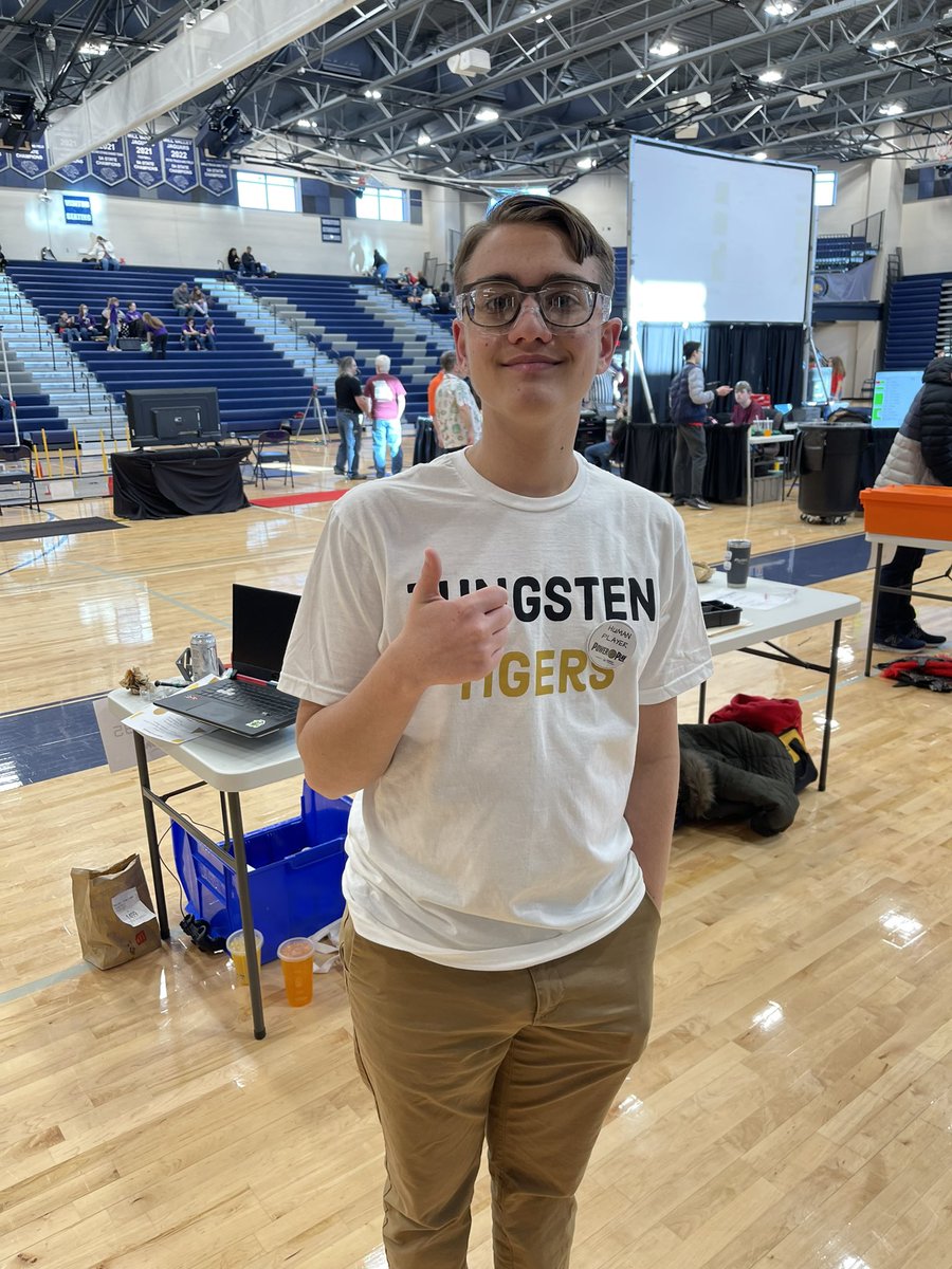 The <a href="/bvhs_tigers/">Blue Valley High School</a> robotics team, the Tungsten Tigers, is competing in the league  competition at Mill Valley High School. 

Matches start around 12:15pm and will be streamed at twitch.tv/firstmoks 

Look for our team #: 20391