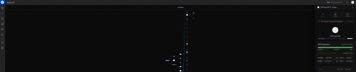 tablatronix's tweet image. Why do I have to manage my @Ubiquiti devices settings in this tiny ass window? #shitui