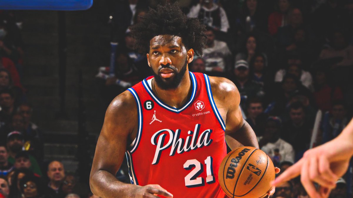 sixercountry_'s tweet photo. Joel Embiid could possibly not play in the #NBAAllStar game due to his lingering foot soreness😔

(via @PompeyOnSixers)

#Sixers https://t.co/kimrv3DGnR