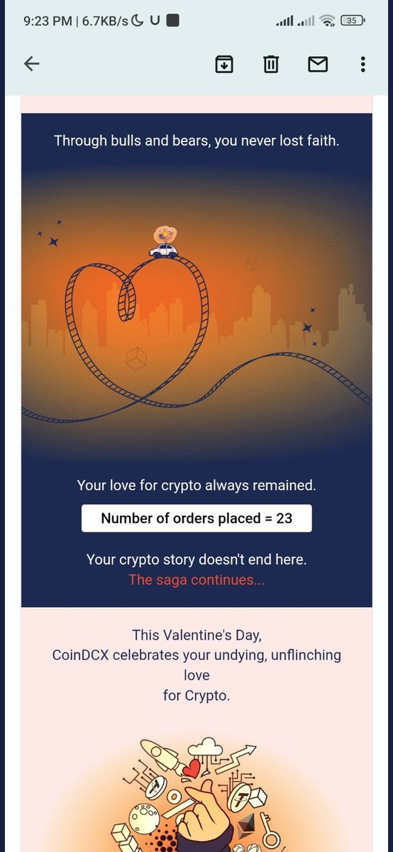 Nafonk's tweet photo. @CoinDCX #YourCryptoRelationship 
I am lucky person hope I win https://t.co/VhsehXdwHr