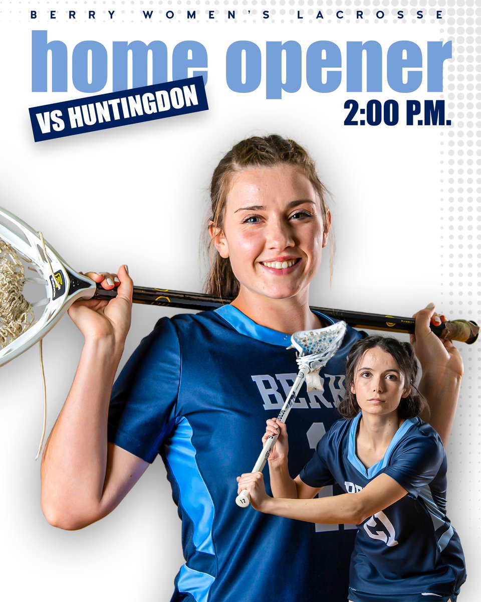 Berry Athletics on Twitter "🚨 They're back at home🚨 🆚 Huntingdon ⏰ 2