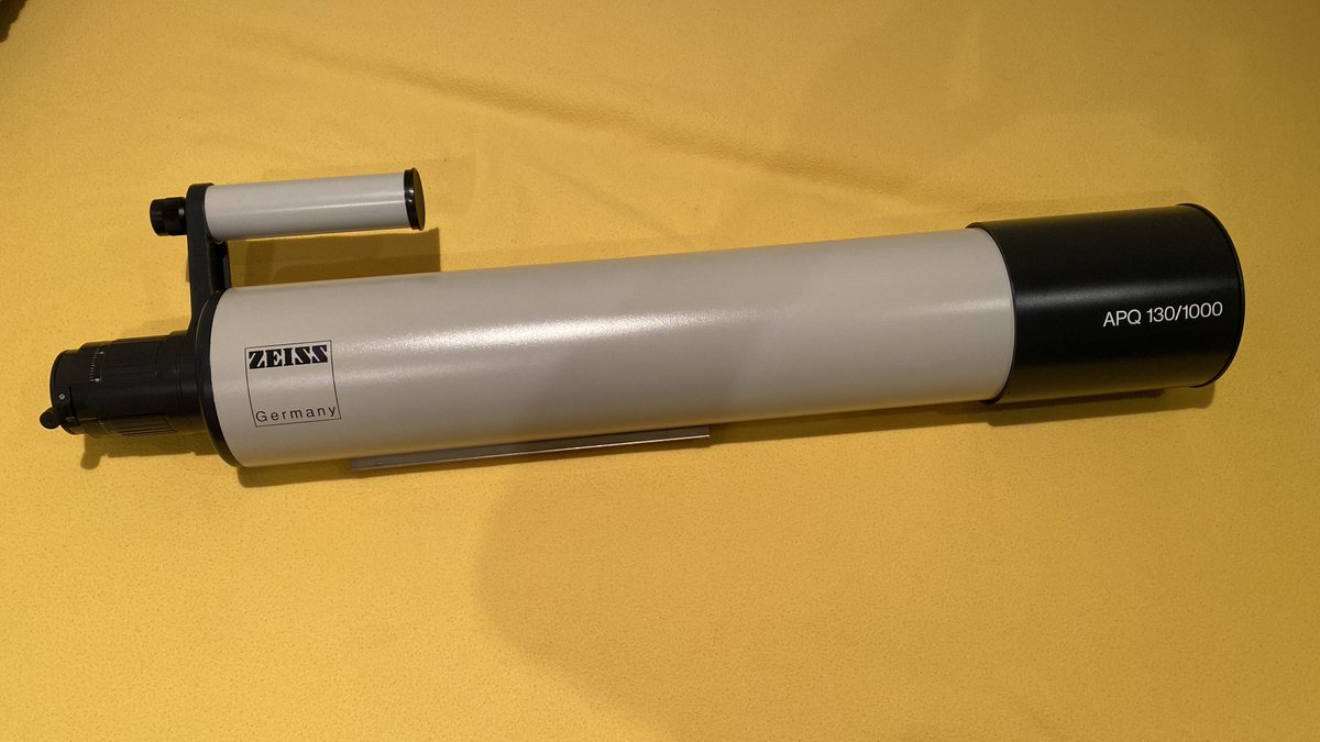 abe1998's tweet photo. AstromartにAPQ130/1000鏡筒が売りに出ている。コンディションはパーフェクト。14,900.-USドル。ここ数年のドル建ての相場でしょうか。
いっときの円安は落ち着きましたが、1ドル130円だから法貨200万円くらいでしょうか。

https://t.co/Ra3eyxP8he https://t.co/kn5RVlfG12