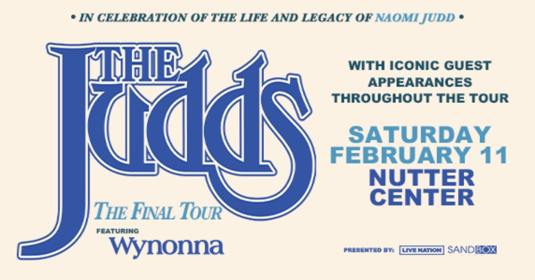 nuttercenter's tweet photo. TODAY! You don't want to miss this! Wynonna is bringing The Judds: The Final Tour with Little Big Town and very special guest Martina McBride to The WSU Nutter Center on Saturday, February 11! Get your tickets today✨#DontYouThinkItsTime https://t.co/BEtr5kC3VE