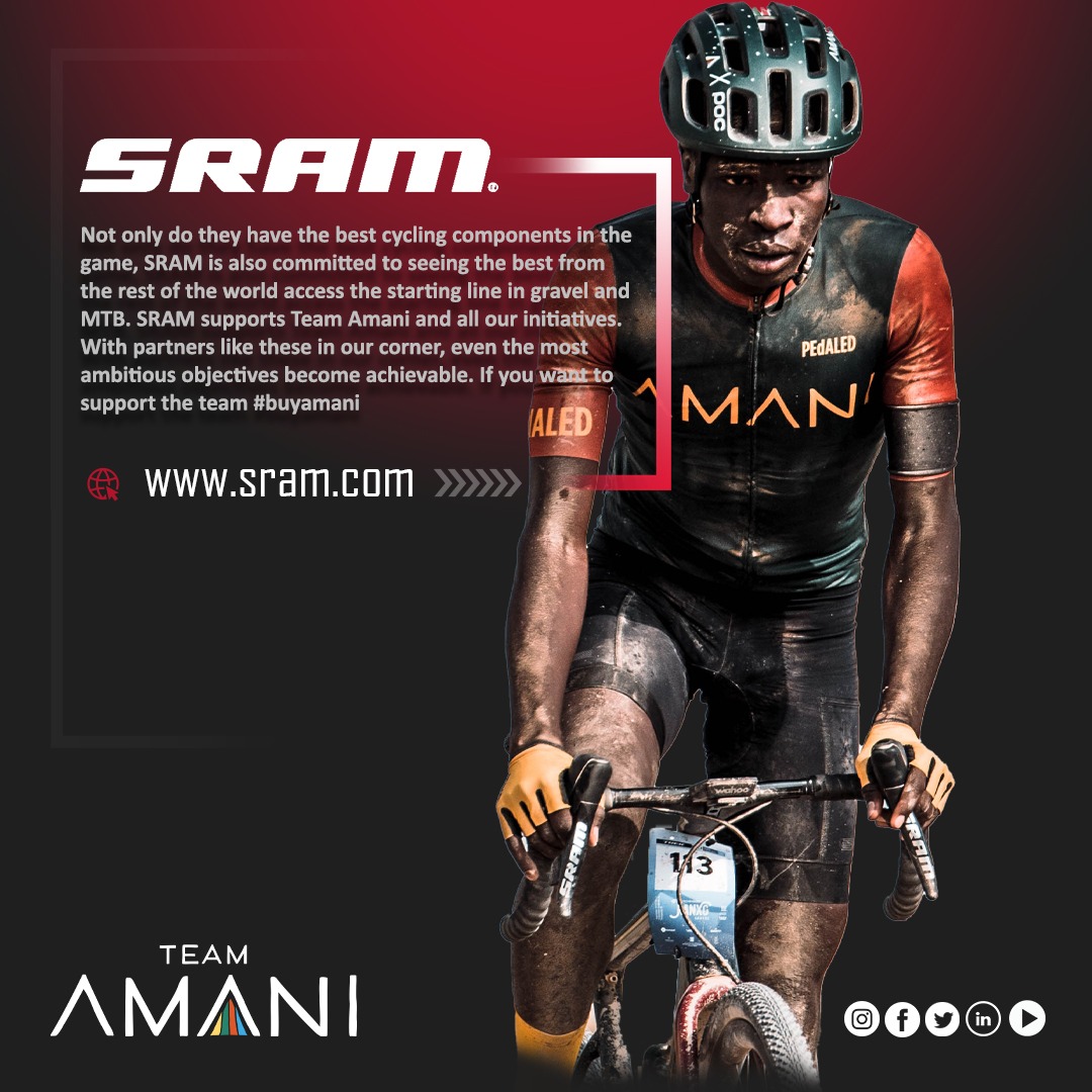 When we say “powered by SRAM” we mean it. 

The team behind the brand consistently goes above and beyond to make this ambitious project possible. 

Want to support what we do? Support the brands that make our dreams a reality #buyAmani
@sramroad