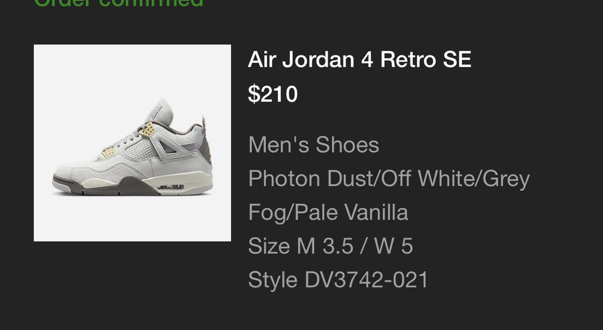 RealMumenRider's tweet photo. @SnkrsStock Got size 3.5 if anybody wants! https://t.co/HayacoaIwS