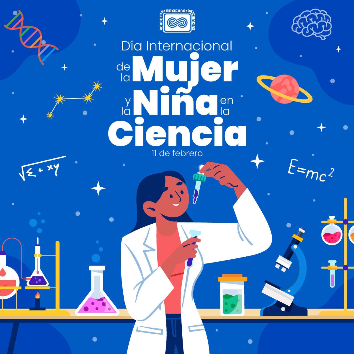 En este Día Internacional de la Mujer y la Niña en la Ciencia conoce más sobre científicas ▶️ bit.ly/CientificasAMC

#11F #MujeresenCiencia