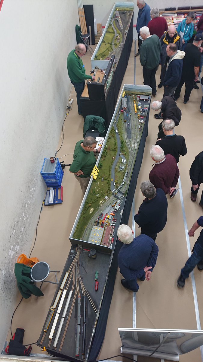 AlisterLinford's tweet photo. @farehammrc The two Nictuns, Borrud &amp; 2K, are out at Bournemouth Model Railway Exhibition this weekend. https://t.co/OSx6I82Lvg