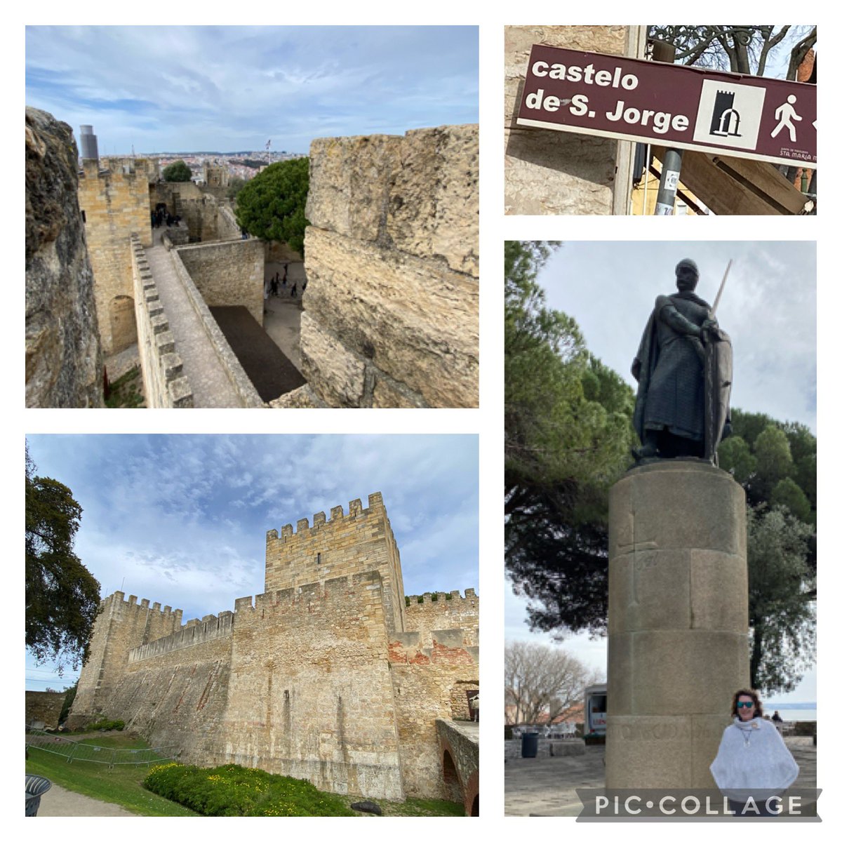 Thinking of my <a href="/StGeorgeOCSB/">St. George School</a> <a href="/OttCatholicSB/">Ottawa Catholic School Board</a> friends today touring the #StGeorgecastle in #Lisbon