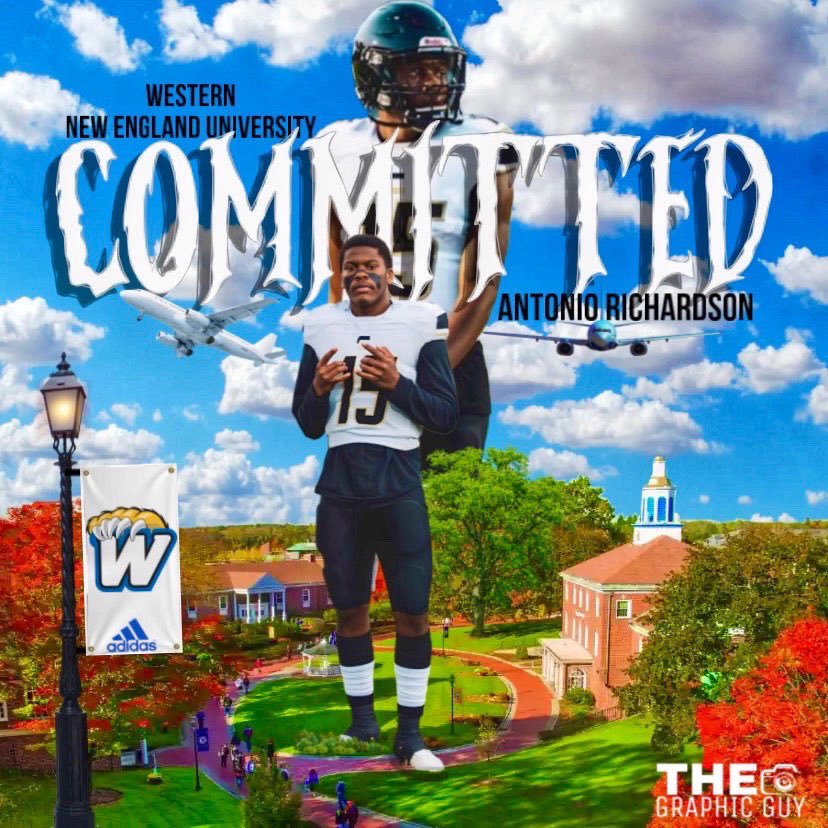 blessed and honored to say that I’m 100% committed to Western New England University 💙💛,Thank you to the coaches, family, and friends that have helped me get here. Im ready to work and excited <a href="/Watson_718/">William Watson</a> <a href="/JuiceWa45/">Coach Juice Walker DB Nation</a> <a href="/Coach_EhornJr/">Chris Ehorn Jr</a> <a href="/excelnewengland/">Excel New England Football</a>