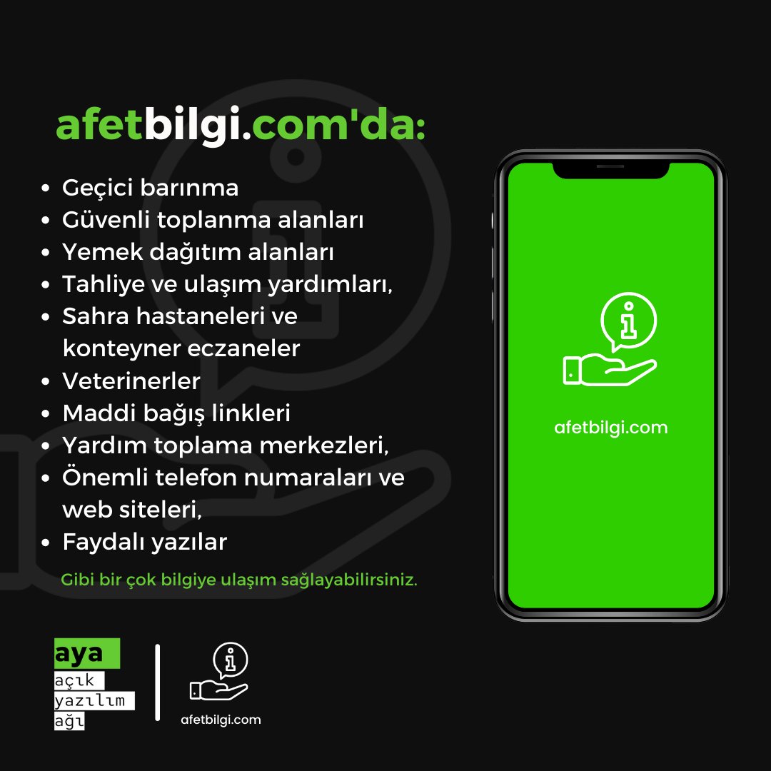 AYA I Açık Yazılım Ağı tweet media