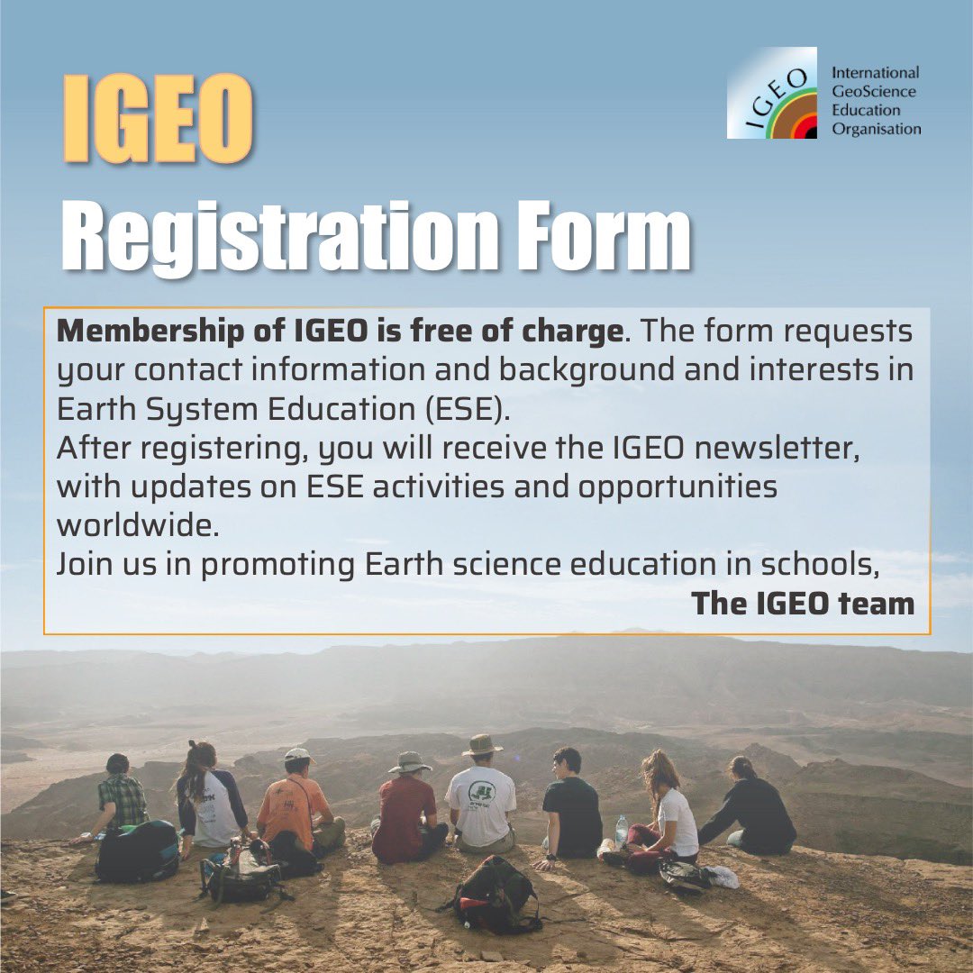 International GeoScience Education Organisation tweet media