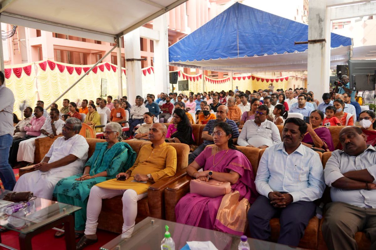 Addressed civil servants, bureaucrats, and government officials at the Income Tax office in Chennai, Tamil Nadu. Highlighted the importance of ethics and values in governance.