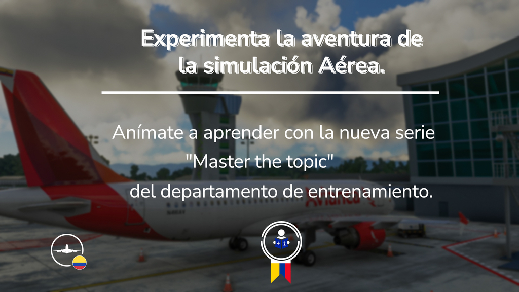 ¡Tenemos una noticia de locos!

Espera nuestra nueva serie "Master the Topic" del departamento de entrenamientos. Una estrategia que ayudará a guiar tu aprendizaje para mejorar tu experiencia en la red.

¡Espéralo pronto!
.
.
.
#YoSoyIVAOCO #Training #IVAO #XPLANE11 #XPLANE1…