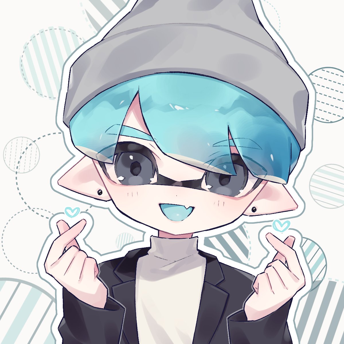 VAZ🐺💙 on X: イカボーイくんのフリーアイコンです！🫰💗 ご利用ください～！✨ ・Twitterのみでの使用  ・自作発言・無断転載不可 ・商用利用不可 #フリーアイコン #スプラトゥーン t.coNR7ADStDmk  X