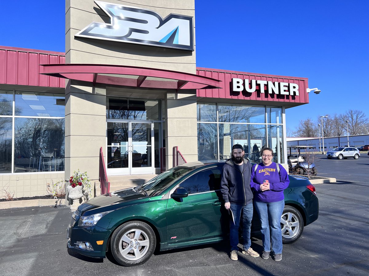 #TeamJBA wants to give a big shout out to our valued customers, the Worley family, for recently purchasing their second vehicle from us – a stunning rainforest green 2014 Chevrolet Cruze 1LT! #ThankYou again, Worley family, for trusting us with your automotive purchases!