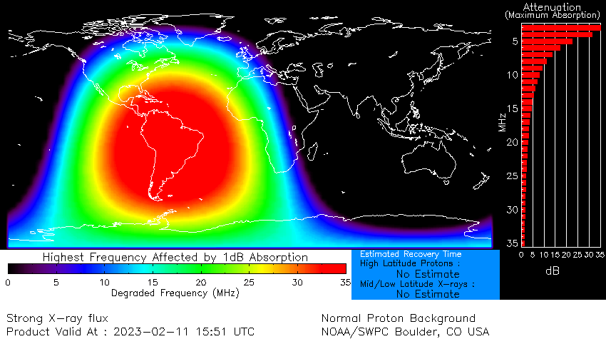 Spockplanet's tweet image. #ClimaEspacial | Tenemos un fuerte blackout solar en este momento. Muy atentos con lo que pueda pasar luego en el Anillo de Fuego 🔥. Acontecimientos en pleno desarrollo ✨🖖