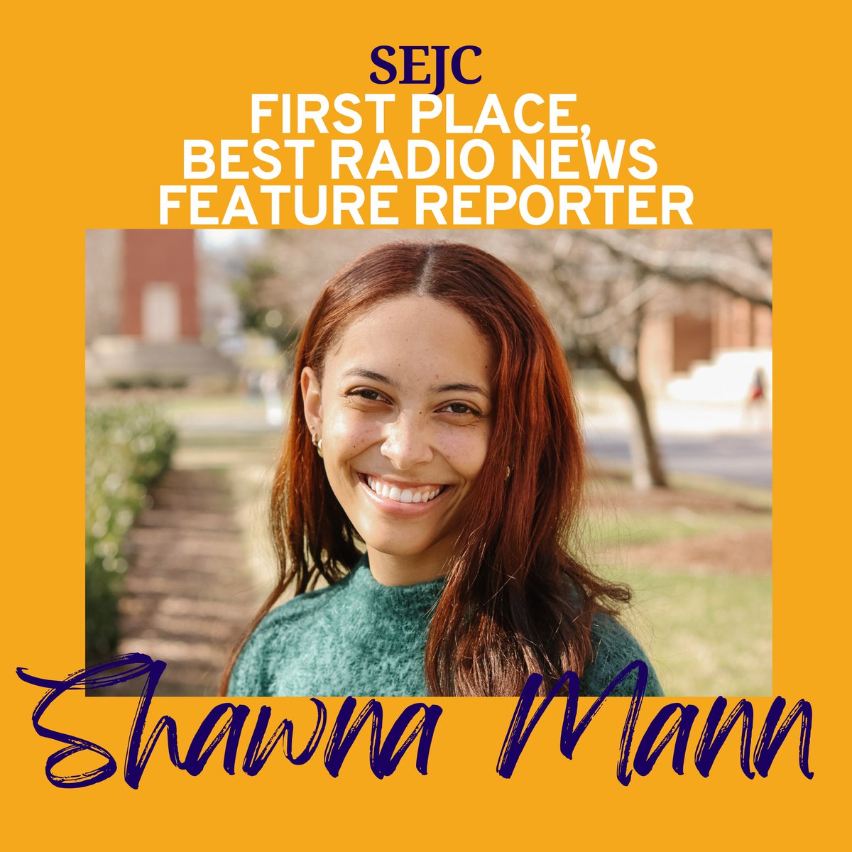 lipscombsoco's tweet photo. Way to go, Shawna!!!! #sejc โค๏ธ๐ฆฌ๐ @lipscombmedia @TheBisonRadio @lipscomb https://t.co/InWO4hThHz