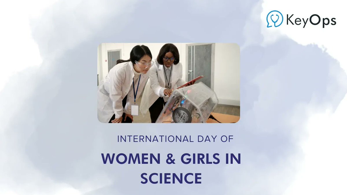 keyopsinc's tweet photo. Today we celebrate all the women and girls who are working towards sustainable and equitable development in medicine. This yearโs theme reflects on the bright future of equity in womenโs leadership and increasing roles within science.
#KeyOps #MedTwitter #WomenInScience https://t.co/7A5iwg04cC