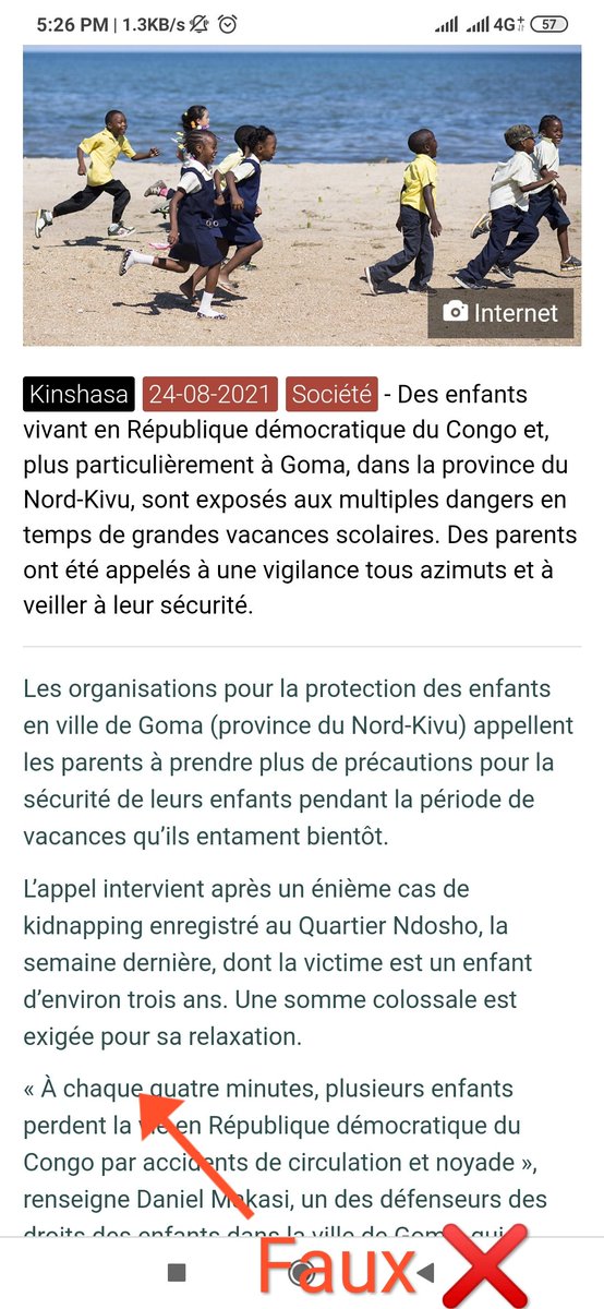 danielfirstpoem's tweet photo. #Fake : #digitalcongo m'a attribué faussement des propos dans un article publié sur leur site Internet le 28 août 2021.
Je n'ai jamais été contacté par un journaliste de ce média pour une quelconque interview.
Je me dois de signaler cet article fake ! https://t.co/0O3gxDQAta https://t.co/vtqDZ9h08d