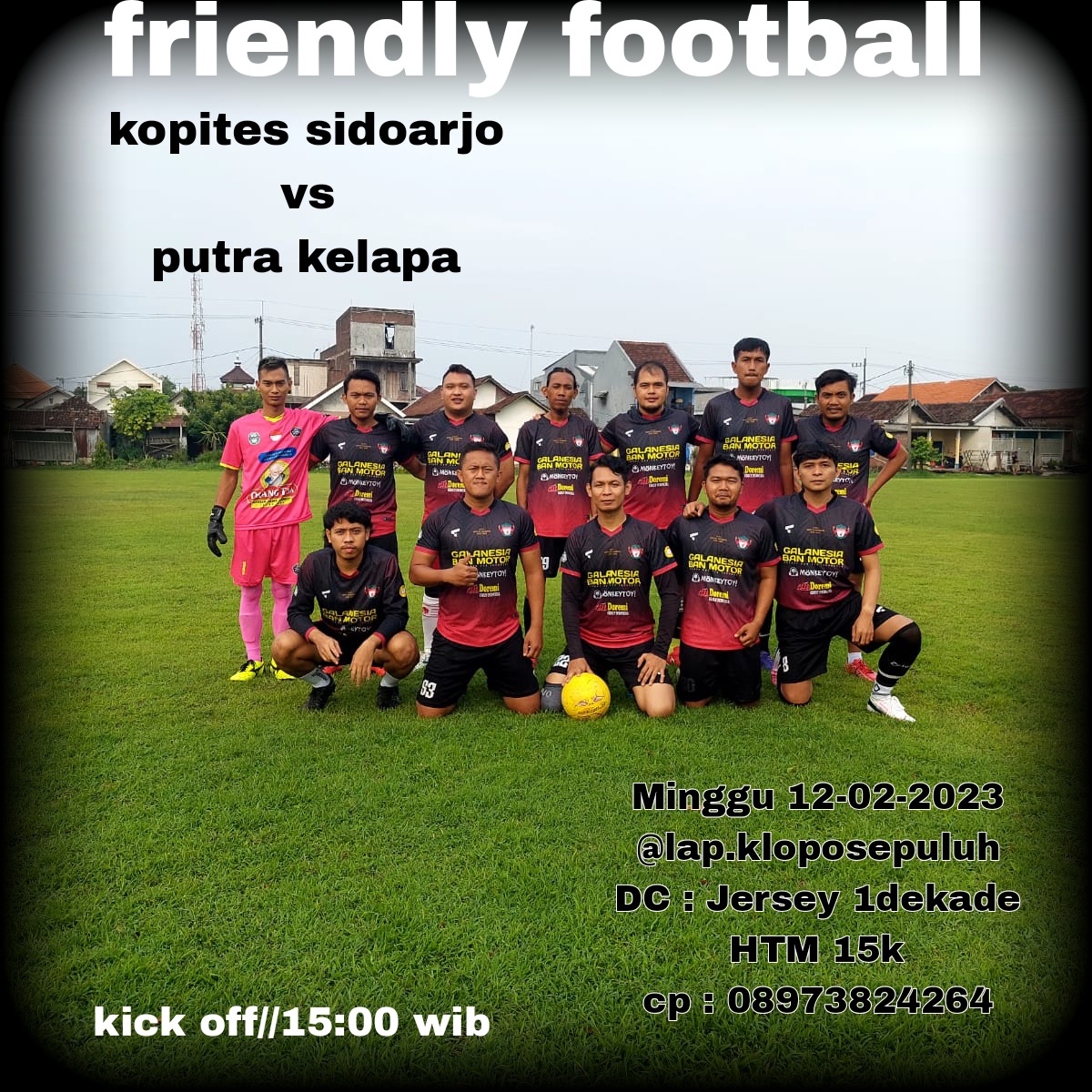 KopitesSIDOARJO's tweet photo. Balbalan Minggu sore rek, dan jadwal selengkapnya 💪
#SMMK https://t.co/yIJe1SGE7y
