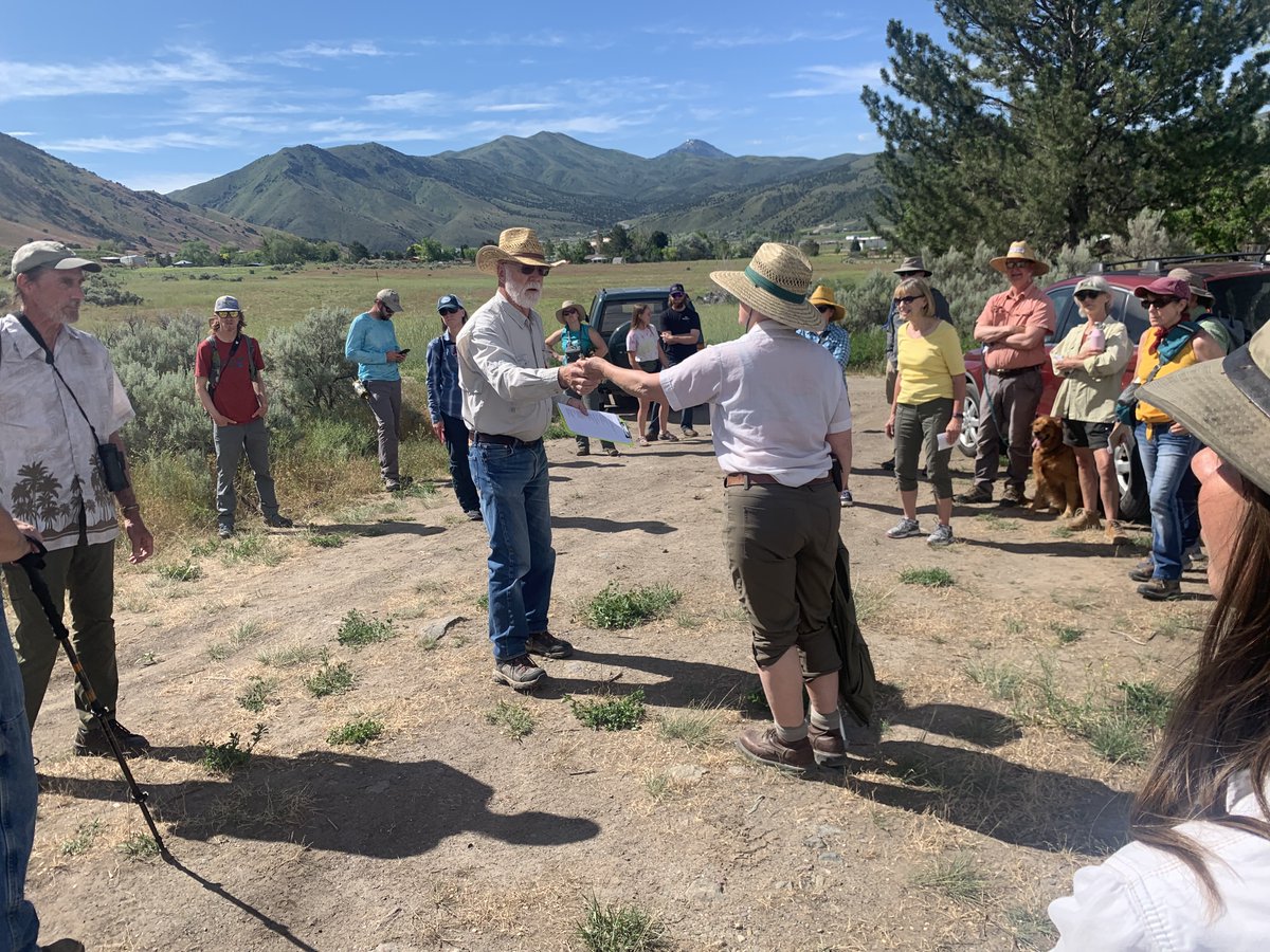 SagebrushTrust's tweet image. Happy National #MakeAFriend Day! You can make a friend of the Sagebrush Steppe Land Trust by connecting with our staff, attending upcoming events, and volunteering this summer to monitor conservation easements and meet members of your community.

📸 by: Tina Murphy