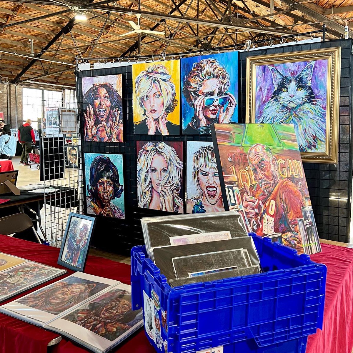 natemichaels's tweet photo. Northern Indiana! Doors are open for @nwicomiccon VIPs! I’ll be here until 6pm today only. If you’re in there area, I hope to see you here
#natemichaels #nwicon #comiccon #artshowing #artfair #popart #art #artistlife #artistsupport #haveartwilltravel #kentuckyartist # https://t.co/EhS8GEyzWb