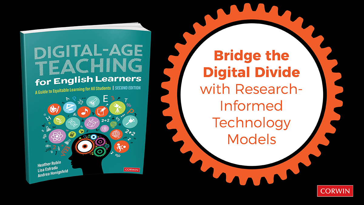 It's been one year of Digital-Age Teaching for English Learners, 2nd Edition!

Explore this updated bestseller:  ow.ly/85Ba50HbFkF 

@HeatherLRubin <a href="/AndreaHonigsfel/">Dr. Andrea Honigsfeld</a> Lisa Estrada #DATELs #Equity4ELs