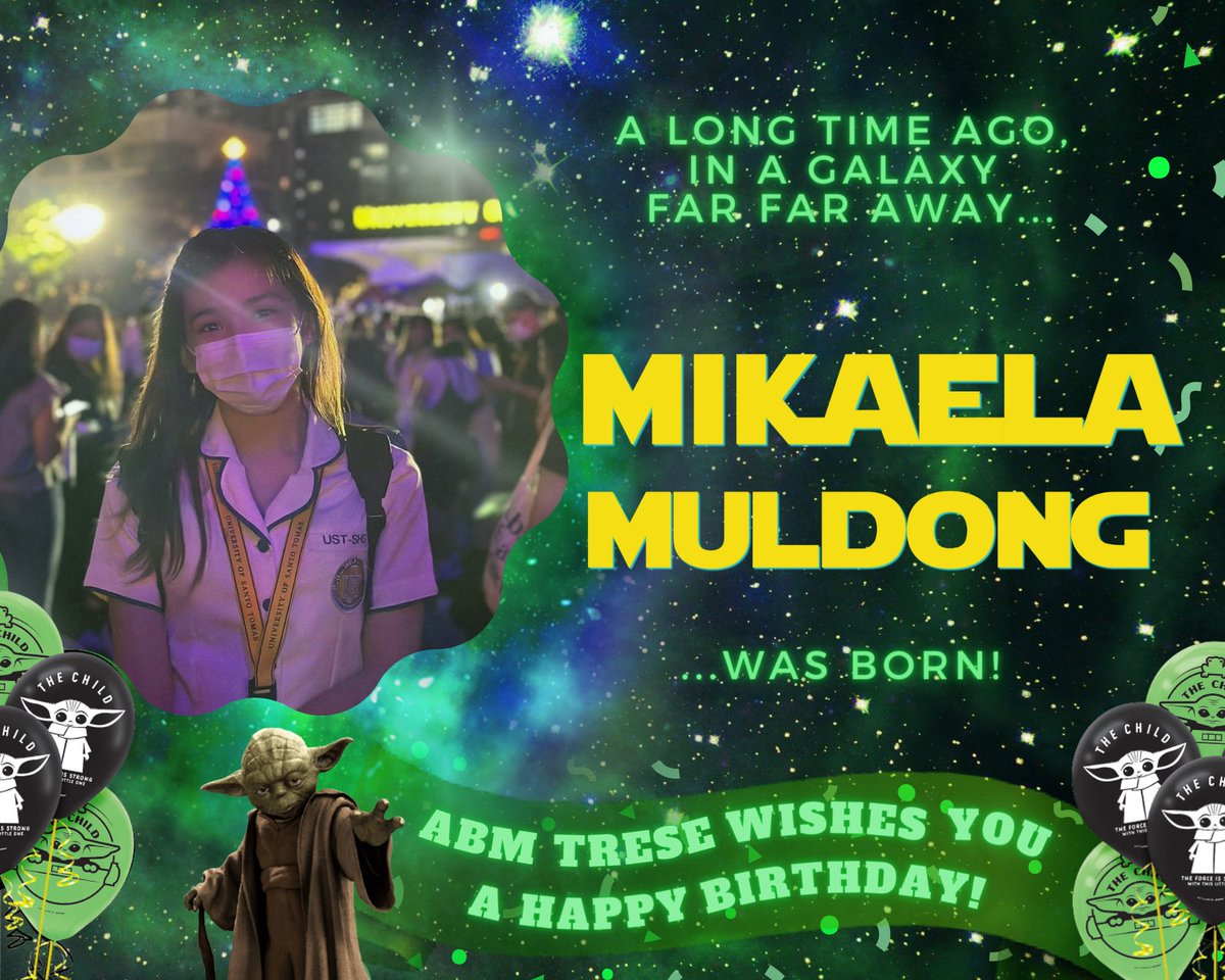 ABM13_23's tweet photo. Someone very special is celebrating their birthday today! 🤫

Let’s greet @kkaebsoonggg a very happy birthday! Each one of us from ABM Trese, wishes for the fulfillment of your heart’s desires 💛

On this birthday &amp; for more to come, may you continue to be blessed, Mika! 🎂🥳 https://t.co/j5PQQMkIj6