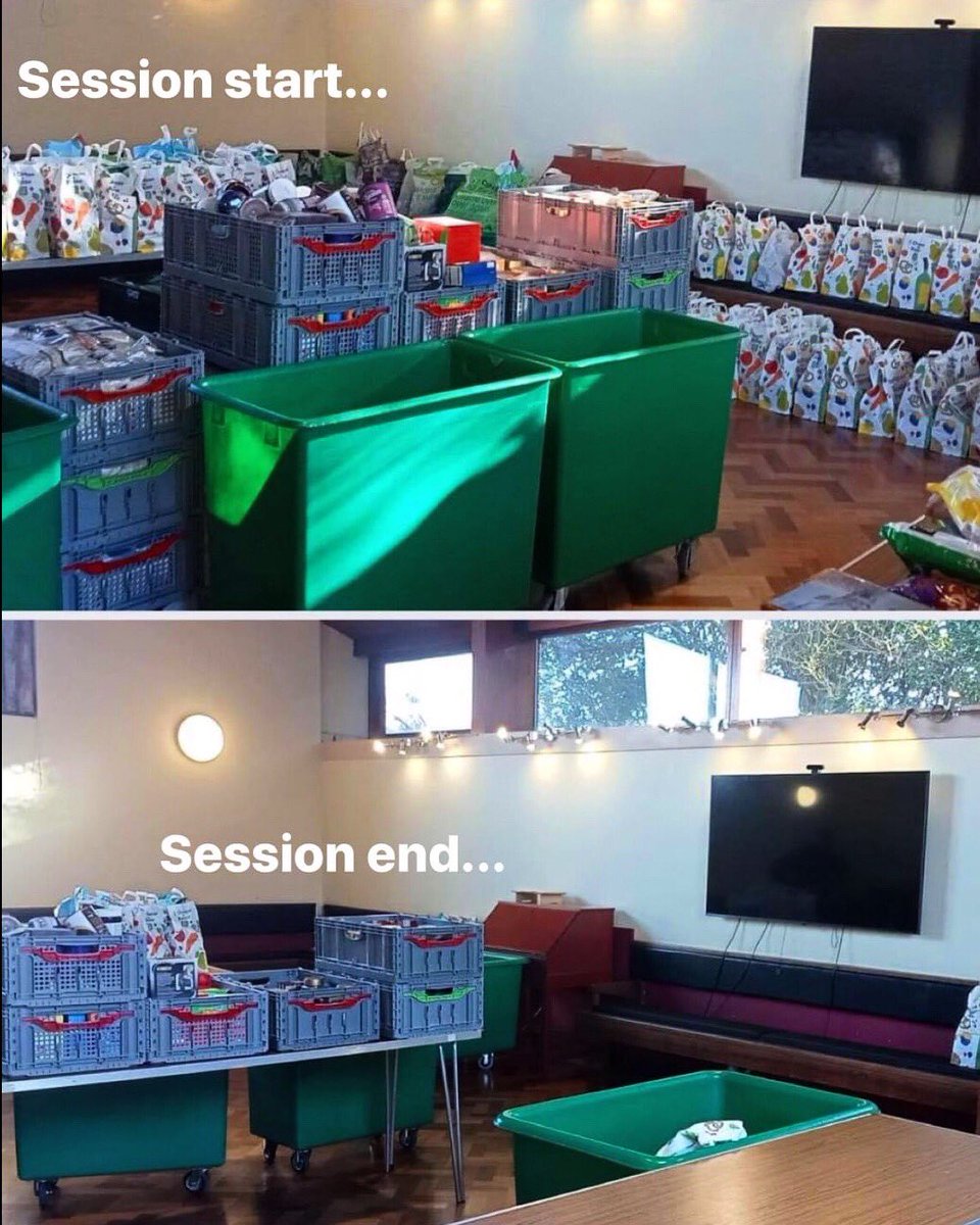 Anther busy #foodbank session. To find out what, where and how to donate, visit B30.foodbank.org.uk/donate