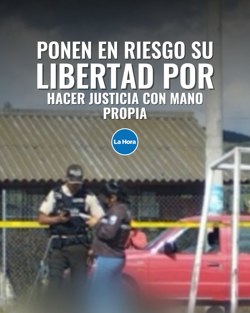 lahoraecuador's tweet photo. Casos como el ocurrido en #Toacazo abren el debate sobre las consecuencias de tomar justicia por mano propia 👉🏽 https://t.co/R26m4RKyKp https://t.co/ZhpQ5UPCj3