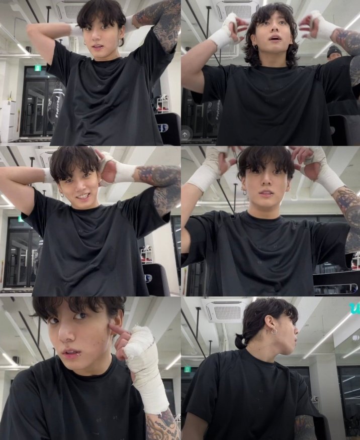 xLili_134340's tweet image. #JungKook boxeando #quebendicion