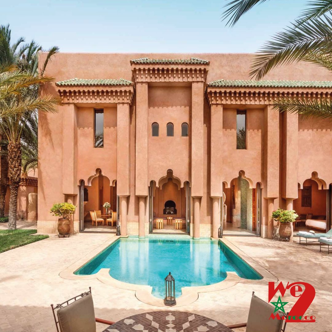 We2Morocco's tweet photo. Amanjena, a luxury resort inspired by the rose-hued buildings of old Marrakech
Visit: https://t.co/H4R5XXI7Zx
Contact: contact@we2morocco.com
#visitmorocco #morocco #marrakech #moroccotravel #travelmorocco #moroccotrip #travel #maroc #inmorocco #moroccovacations #travelblogger https://t.co/cvFfXp07Bb