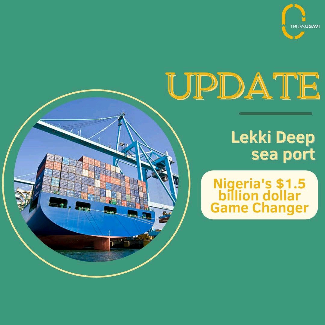 The Lekki Deep sea port was commissioned in January and as described by the LFTX's Enterprise official, it is a game changer that would redefine maritime activities in Nigeria and the West African sub-region.

#nigeria