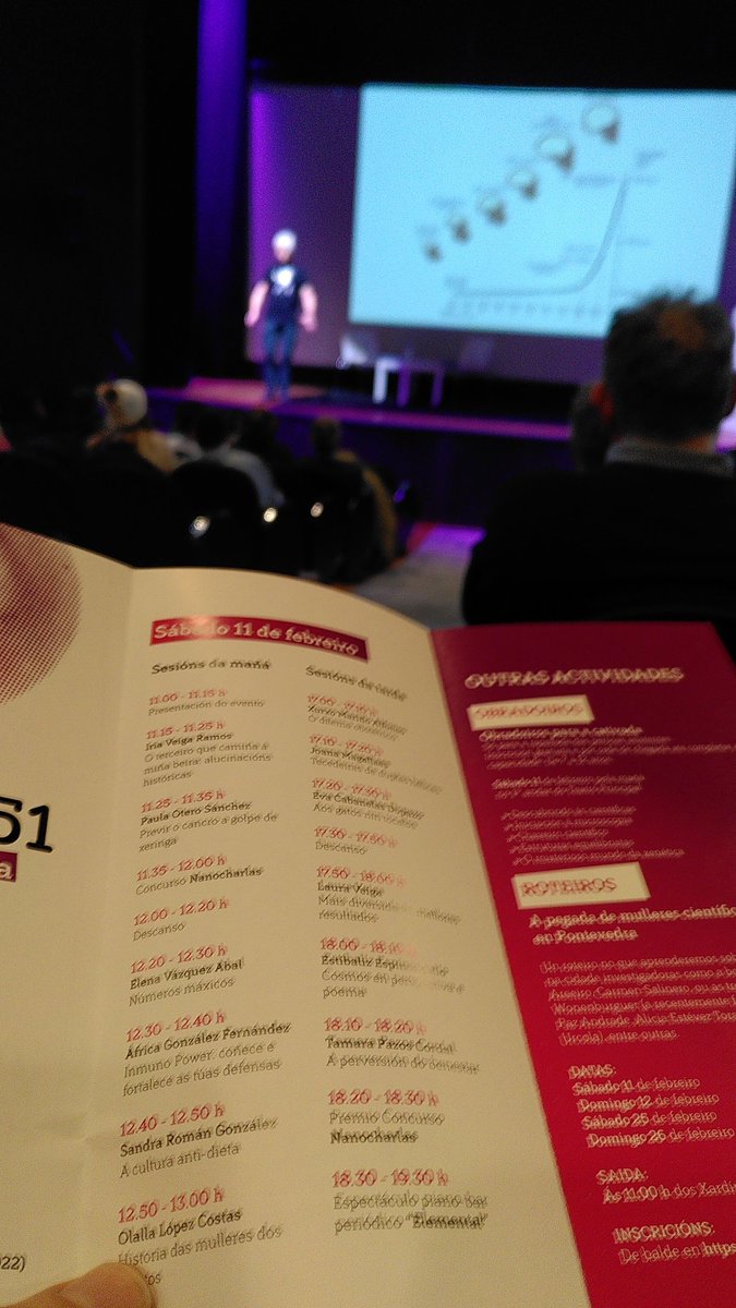 efervesciencia's tweet photo. Vide, vide #AFoto51 no Teatro Principal de Pontevedra

Agora @xurxomar https://t.co/McoZuU8Xui