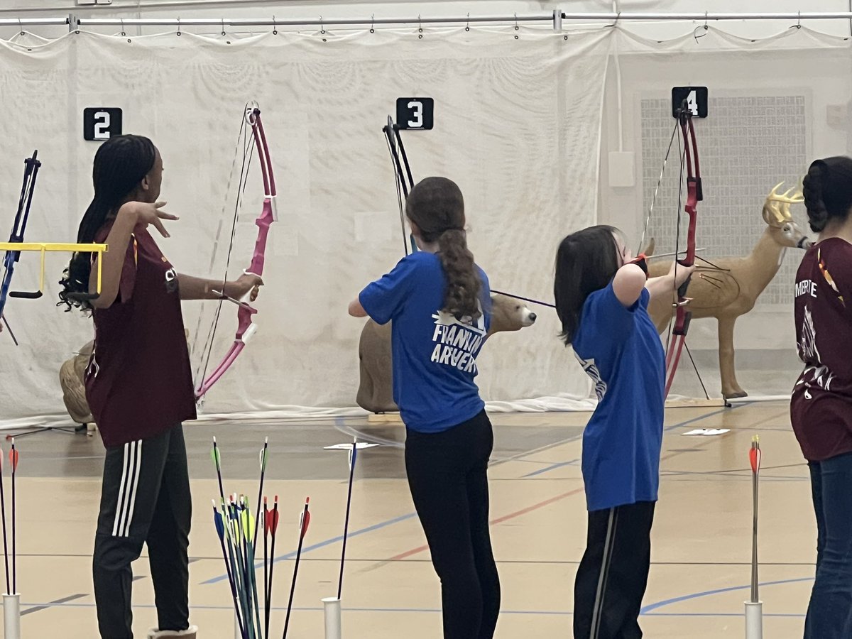 Brian Schiffer on Twitter "Fire in February archery tournament FMS