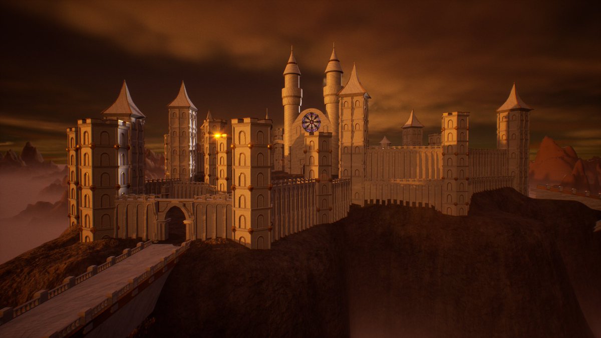 HUGOBOUSSARD_'s tweet photo. Voici le résultat d’un challenge 48h donné par #nantesynovcampus. Nous étions en groupe de 6, l’objectif était de faire un château avec une âme et une histoire cohérente avec les rendus
#3d #ynov #ynovcampus
#maya #3dmodeling #lighting #landscape #rendering
#unreal #UnrealEngine5 https://t.co/4iOrhsr5Xa