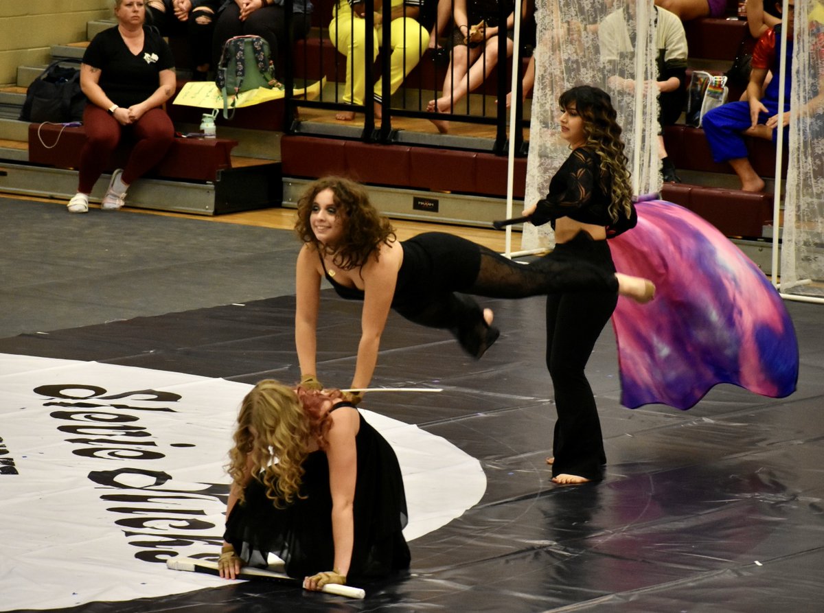 rrbandboosters's tweet photo. Fabulous shows last night from all three Round Rock Winterguards! Up Next, WGI for Varsity on 2/18 in Houston and TCGC for JV on 2/18 at Hays! Cadet's next competition is 2/25 at Ann Richards!
🖤 🐉 🚩
#gorockguard #whitewingeddove #whataboutus #glowinup @rrisdfinearts https://t.co/LcPXwXaR3J