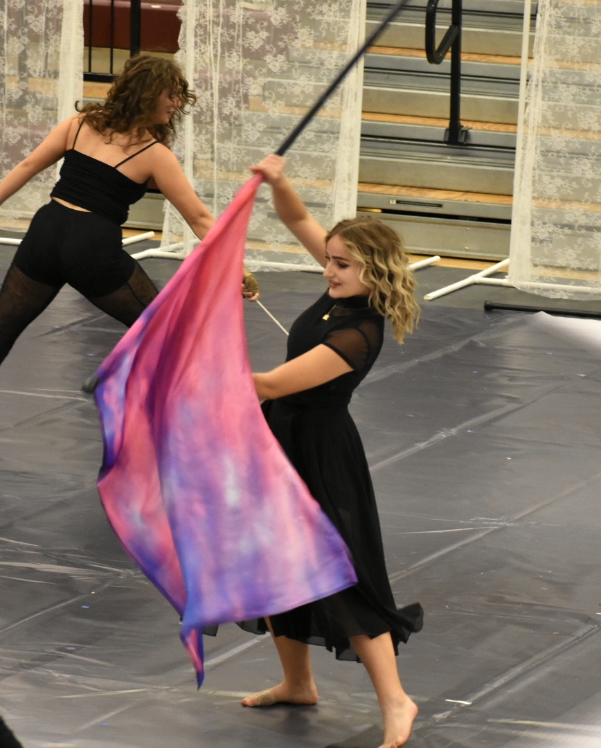 rrbandboosters's tweet photo. Fabulous shows last night from all three Round Rock Winterguards! Up Next, WGI for Varsity on 2/18 in Houston and TCGC for JV on 2/18 at Hays! Cadet's next competition is 2/25 at Ann Richards!
🖤 🐉 🚩
#gorockguard #whitewingeddove #whataboutus #glowinup @rrisdfinearts https://t.co/LcPXwXaR3J
