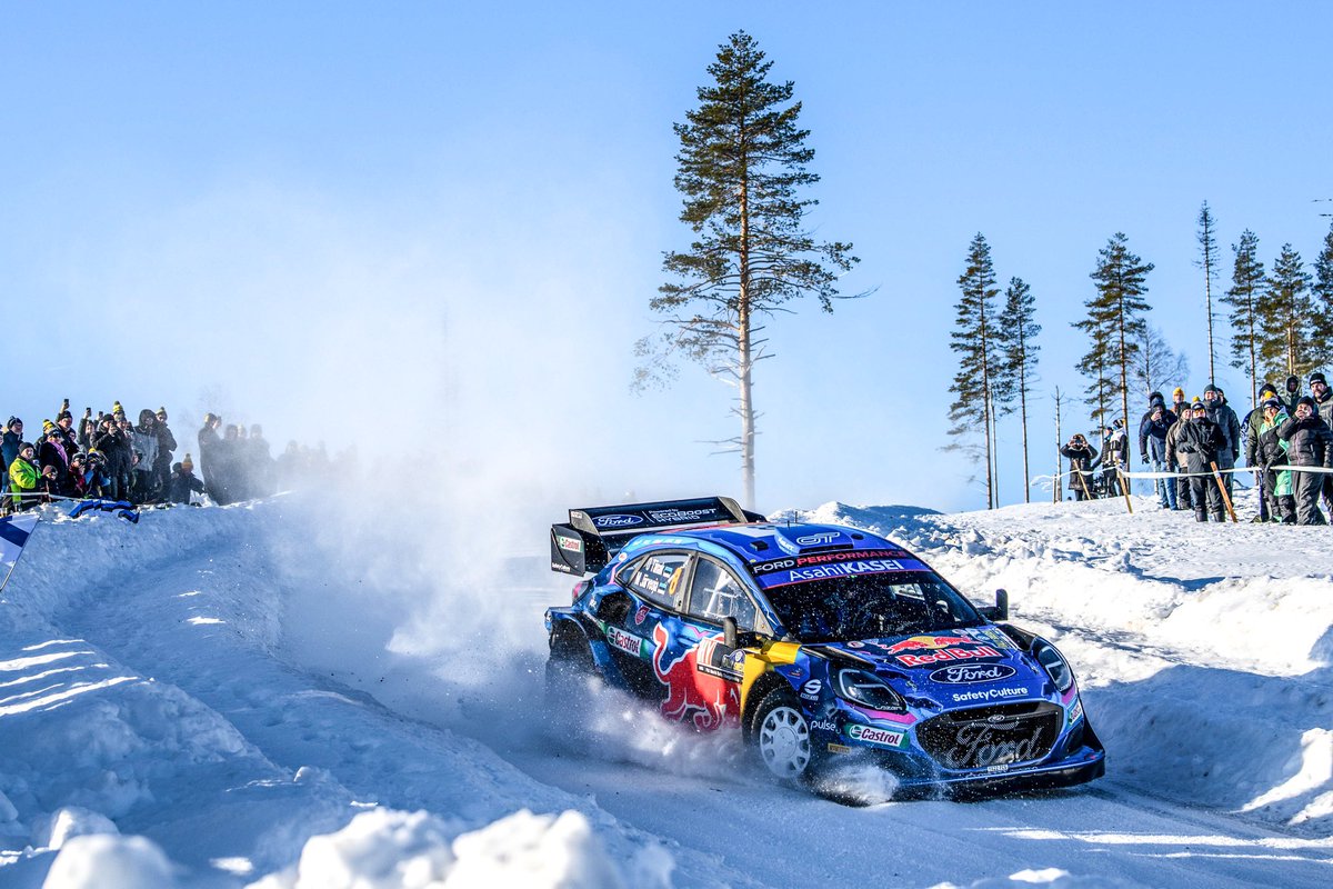 MSportLtd's tweet photo. RALLY LEADER @OttTanak 🤩🇪🇪! https://t.co/kZJgK8XAMN