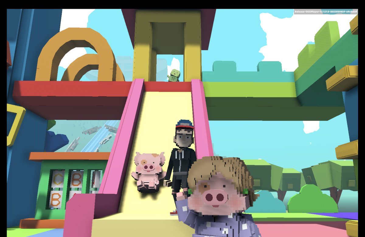 dent_de_coq's tweet photo. @TheSandboxGame I found McDull in McDull LAND! 🐷 #LunarNewYearTSB https://t.co/RWecZrPIpj