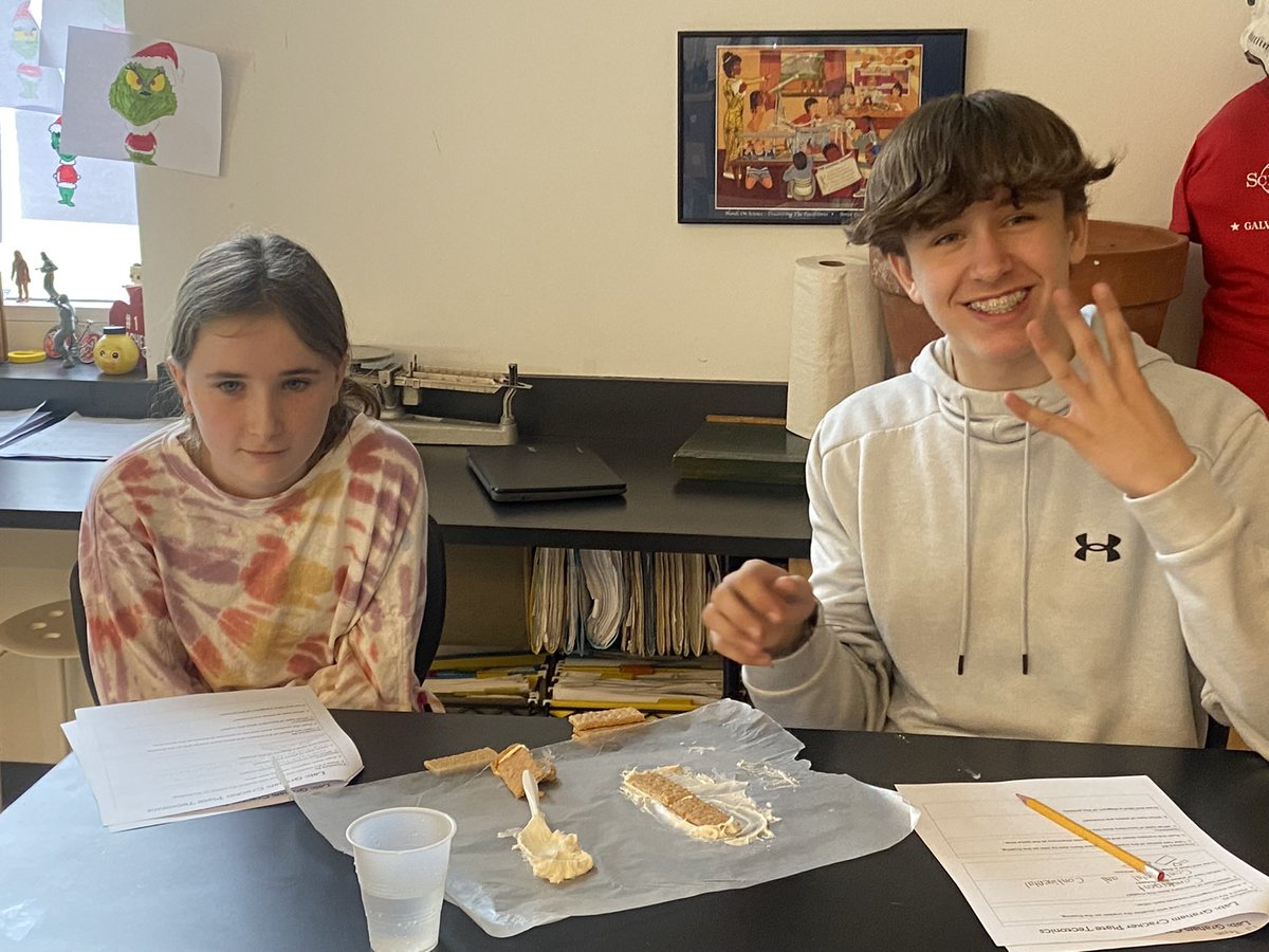 ChrisScience513's tweet photo. Modeling Earth’s 🌍 Tectonic Plate Boundaries with crackers and frosting! @elbailey76 https://t.co/JI70a8iDDE
