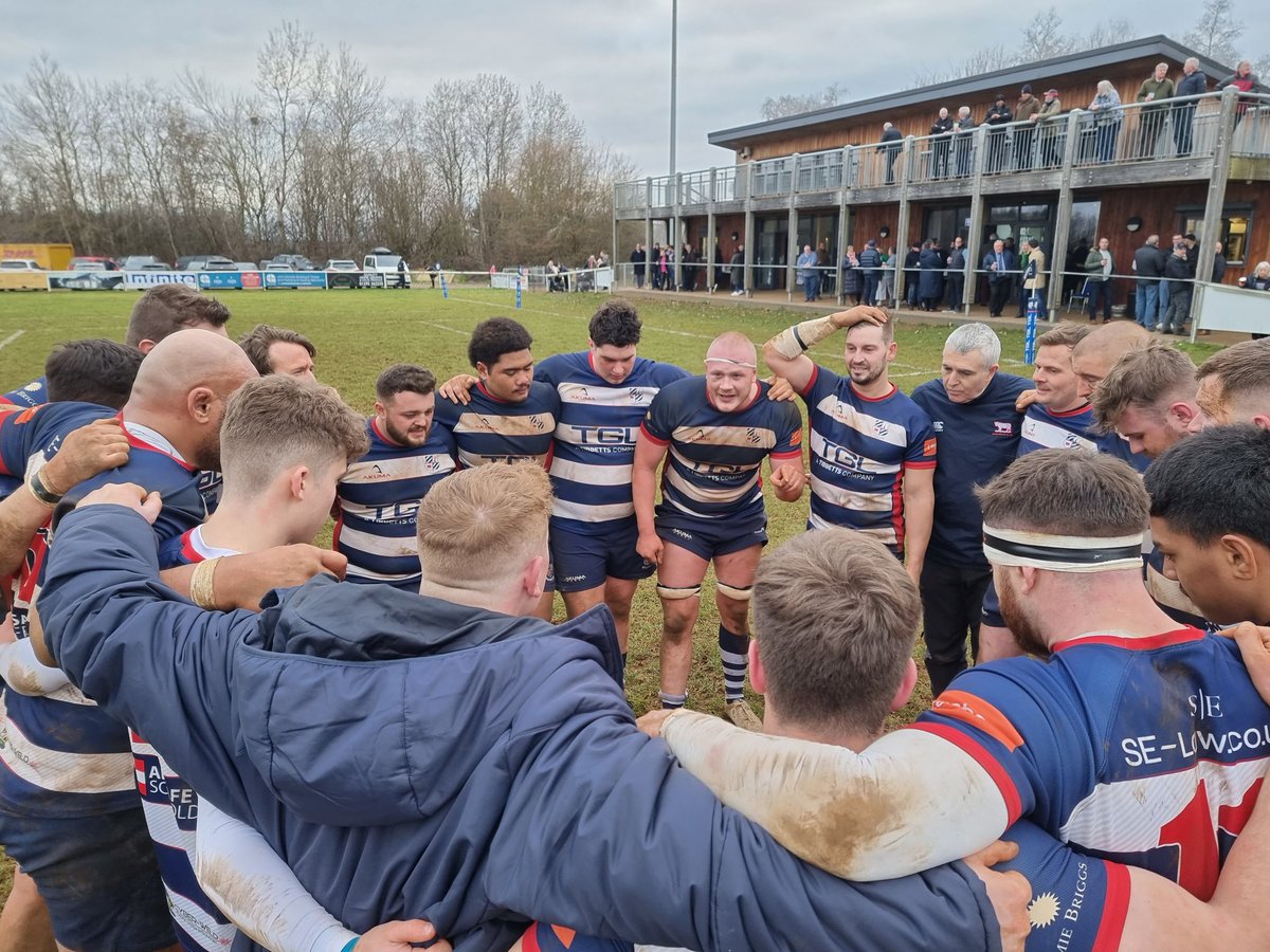 FT Banbury 28 RWB 19! What a result. The boys did us proud today. Huge roar at full-time. They had to dig deep. Most of the second half down to 14 men. 5 massive points for the Bulls!