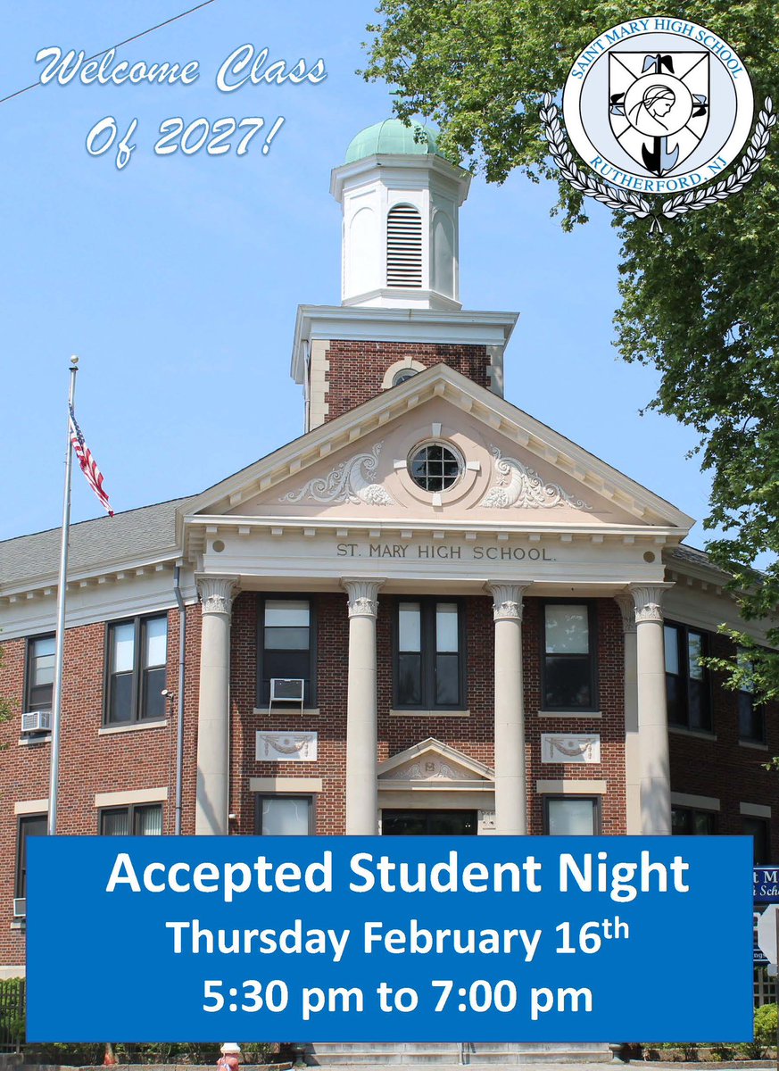We hope you are as excited as we are for our Class of 2027 Accepted Student Night, this Thursday February 16th at 5:30 pm! Students and parents have the opportunity to meet with our current students, their parents, faculty and staff members. #WEARESM #GOGAELS #Classof2027