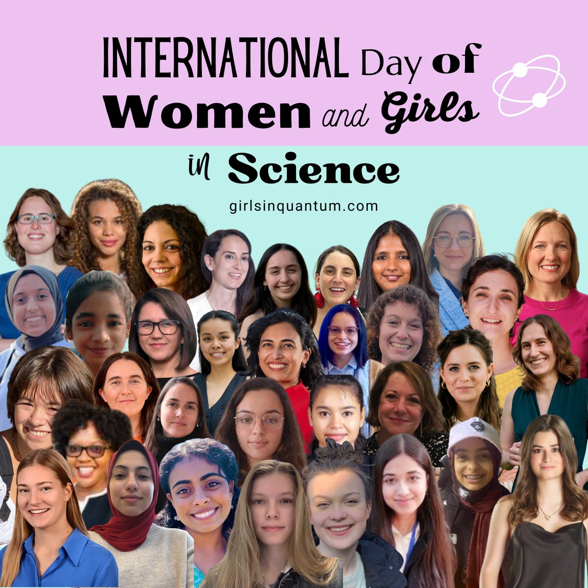 In this #internationalwomenandgirlsinscienceday  I want to highlight these amazing women and girls in the field of #quantumcomputing. Thank you for inspiring me and all the @girlsinquantum community.

 #womeninscience #girlsinstem  #quantum  #11f #quantum #STEMeducation