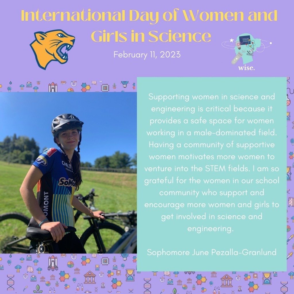 Today is International Day of Women and Girls in Science, an annual observance adopted by the United Nations General Assembly to promote the full and equal access and participation of females in science, technology, engineering and  mathematics fields. W… instagr.am/p/CohzD7PMKe_/