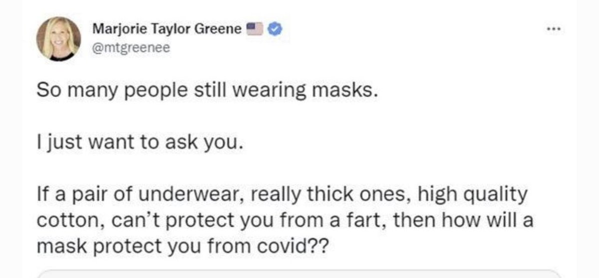 JoJoFromJerz's tweet image. Your reminder that this… person… is on the Covid Select Committee.