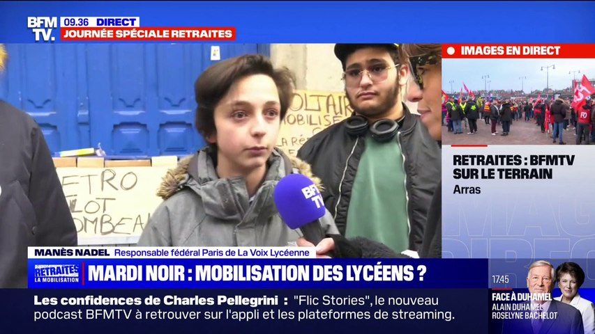 KimKy_Love's tweet photo. Après Manès, 15 ans
Voici Martin, 12 ans
À la prochaine manif, les journalistes de #BFM oseront-ils interroger un enfant de moins de 10ans sur la retraite qui aura lieu dans 50ans?

C’est sain que les jeunes s’engagent mais pouvons nous laisser les enfants vivre leur vie d’ado?🤷🏻‍♀️ https://t.co/4FxyOBBpTS